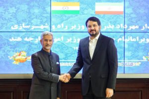India and Iran signed a 10 year agreement.