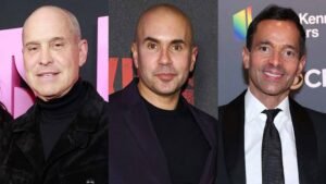 The "Office of the CEO" at Paramount Global is led by Brian Robbins, Chris McCarthy and George Cheeks.